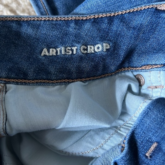 American Eagle artist crop jeans. Size 4 short women - Picture 9 of 9